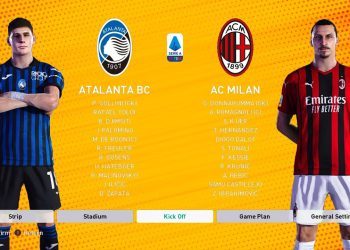 PES 2021 - Atalanta vs Milan | Serie A TIM | Ibrahimovic vs Malinovskyi