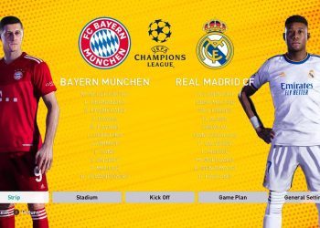 PES 2021 - Bayern Munich vs Real Madrid - New Kits & Possible Lineup 2021-22 | PES 2022 Mod