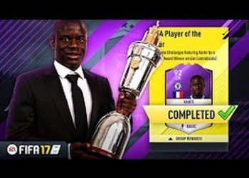 PLAYER OF THE YEAR KANTE! - FIFA 17 (Ultimate Team)