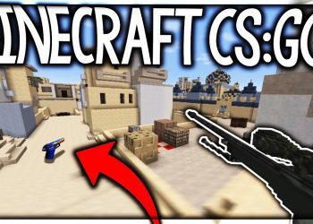 PLAYING CS:GO IN MINECRAFT..?