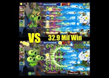 PVZ2 Battlez Week 67-32.9Mil-Rpeater VS Threepeater full Fire (Matery lever)