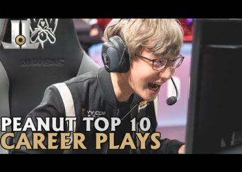 Peanut Top 10 Career Plays | LoL esports