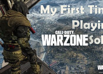 Playing COD Warzone solos for the First Time!