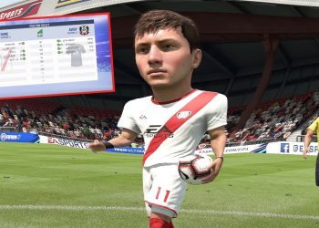 Playing FIFA 19 Drop ins...
