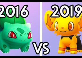 Pokemon Go 2016 vs 2019 _ Side By Side Comparison _ Then VS Now