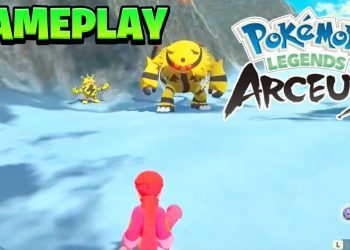 Pokemon Legends Arceus 5 Minutes of Gameplay!