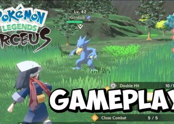 Pokemon Legends Arceus New Battle Gameplay!