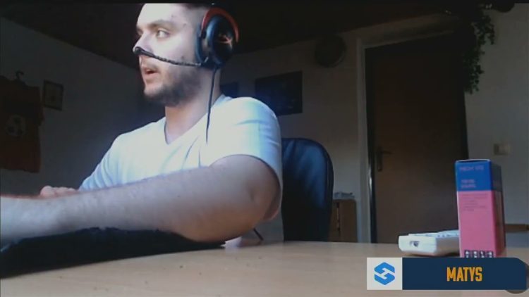 Proffesional  CS player rage mid-tournament