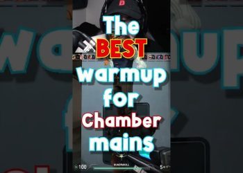 *RADIANT* BEST CHAMBER WARM UP | #valorant
