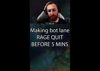 RAGE QUITTING ENEMY BOT BEFORE 5 MINS League of legends #xinzhao #leagueoflegends #shorts