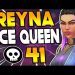 REYNA 40+ KILL VALORANT GAMEPLAY - 1v5 'ACE CLUTCH' QUEEN ft VoiceOverPete