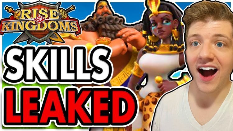 RIP ZENOBIA?! Gilgamesh & Amanitore SKILLS/TALENTS LEAKED! Rise of Kingdoms Commander Leaks 2021!