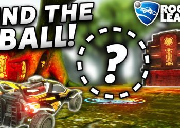 ROCKET LEAGUE, BUT YOU HAVE TO FIND THE BALL
