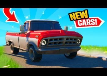RUNNING PLAYERS OVER In Fortnite With CARS!