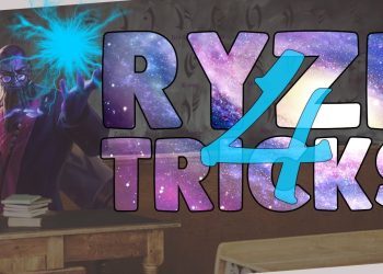 RYZE TRICKS #4 - Best way to clear a cannon wave