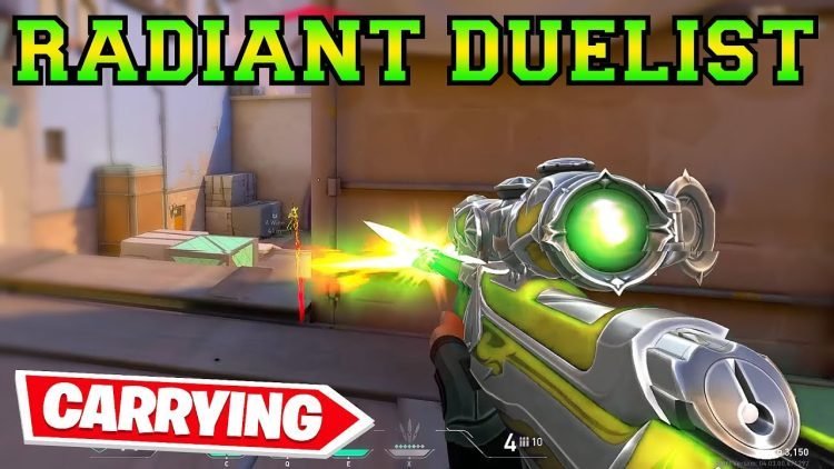 Radiant MAIN Duelist Carrying Other Radiants - Valorant