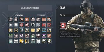 Rainbow6 Operator-GLAZ