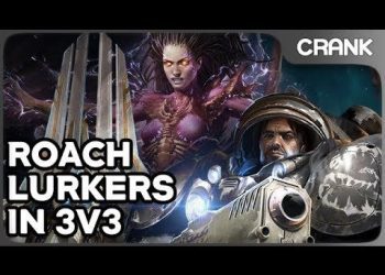 Roach Lurkers in 3v3 [NO COMMENTARY] - Crank's variety StarCraft 2