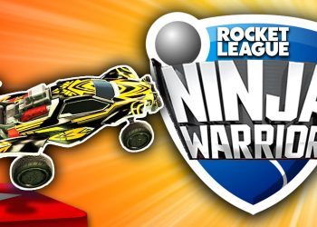 Rocket League NINJA WARRIOR is INSANE