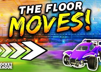 Rocket League, but the WHOLE FLOOR MOVES!