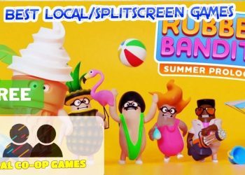 Rubber Bandits [Free Game] - How to Play Local Versus Multiplayer [Gameplay]