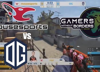 SEMI FINALS - Mousesports vs OG - Gamers Without Borders - Highlights CSGO