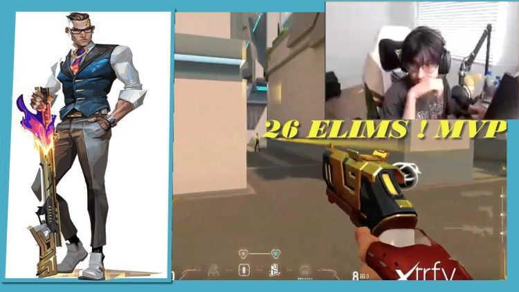 SEN TENZ CHAMBER GAMEPLAY MVP 26 ELIMS | Tenz Setting | VALORANT RADIANT RANKED [Full Match] 17.