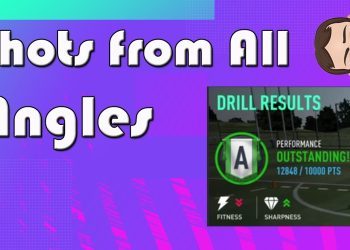 SHOTS FROM ALL ANGLES - FIFA 21 How to Get A Rating in Training