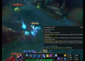 Skarner can level Archangle"s Staff in a Row