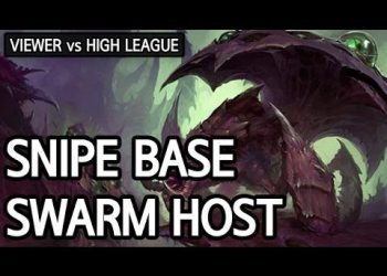 Snipe base with Swarm host! l StarCraft 2: Legacy of the Void l Crank