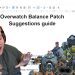 So I get to suggest balance changes for tanks to the Overwatch team!!