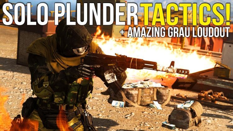 Solo Blood Money/Plunder Win Tactics + Grau Loadout! ~ COD Battle Royale