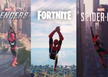 Spider-Man Swinging Comparison In Fortnite,Marvel's Avengers Game And Marvel's Spider-Man PS5