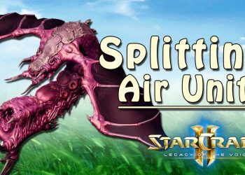 Splitting Air Units - SC2 Quick Tips