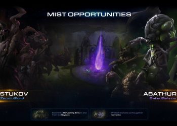 StarCraft 2 Co-op - Mist Opportunities with Stukov and Abathur