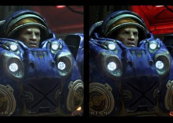 StarCraft 2 Graphics Settings Comparison - Cut Scenes