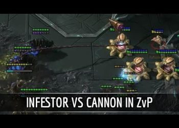 StarCraft 2: Infestor vs Cannon in ZvP
