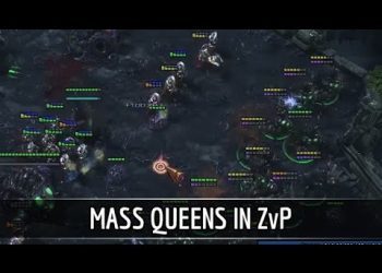 StarCraft 2: Mass Queens in ZvP