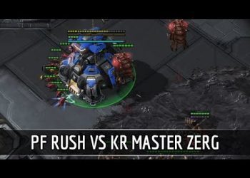 StarCraft 2: PF Rush vs KR Master Zerg