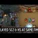 StarCraft 2: Play SC2 & HS at same time