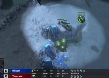 StarCraft 2: ZvT Ling Bane Drops vs 2 Base Allin