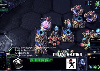 Starcraft 2 Legacy of the Void HD Ultra  Protoss Oracle Harass (Archon Mode)