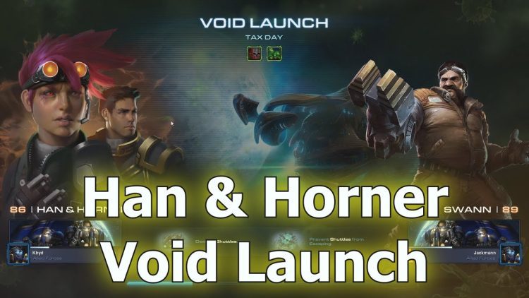 Starcraft 2 Mutation: Terran Han & Horner em Void Launch