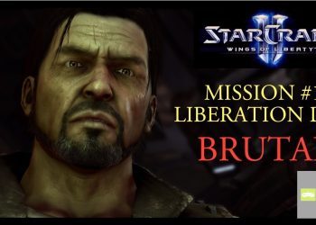 Starcraft 2 Wings of Liberty Campaign: Mission #1 - Liberation Day