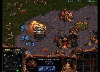 Starcraft Broodwar match Rolo vs. Rambo (Zerg vs. Terran) on Killing Fields