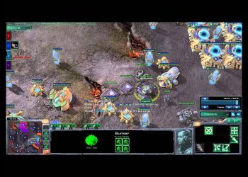 Starcraft II 2 vs 2 commentary by Potatobob ZfragD 1st Match