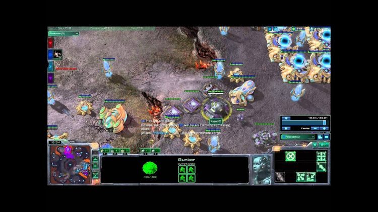 Starcraft II 2 vs 2 commentary by Potatobob ZfragD 1st Match