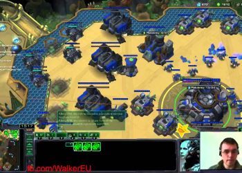Starcraft II: First Time on Twitch xD