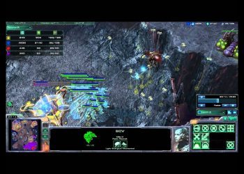 Starcraft II The 1st match of a New Player