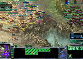 Starcraft - Mass carrier build - 1v1